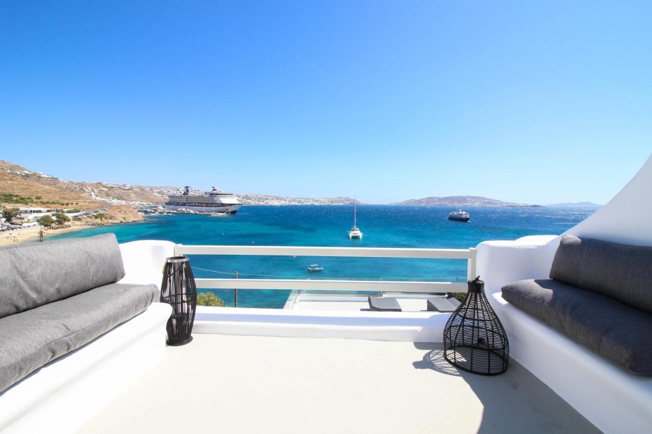 Obsession Mykonos Villa Agios Stefanos  Exterior foto